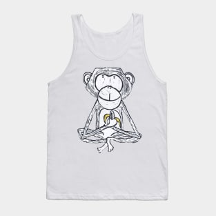 Monkey, Cheeky Monkey, white Tank Top